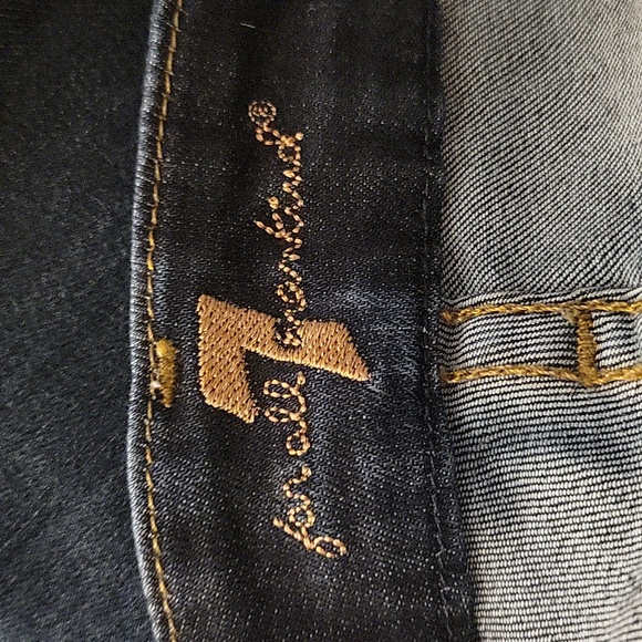 7 For All Mankind Mid Rise Ankle Skinny Jean - Picture 6 of 11